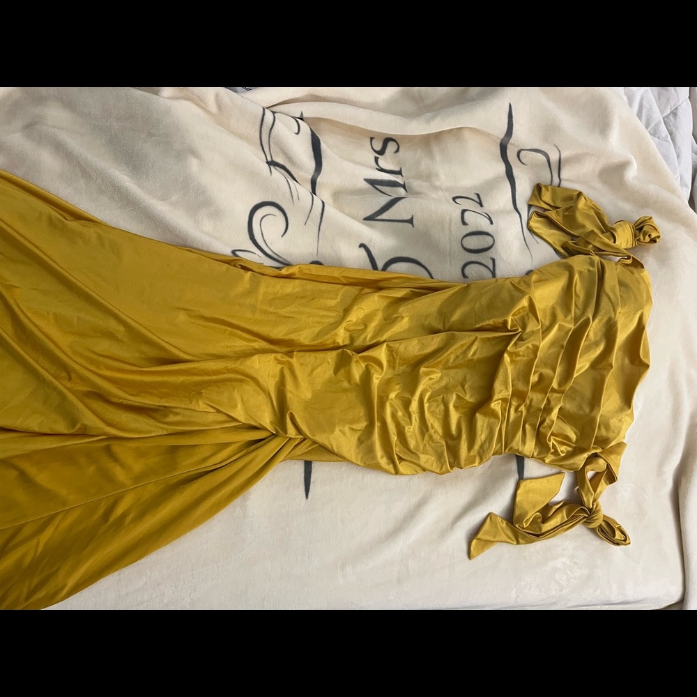 Gold Formal Dress